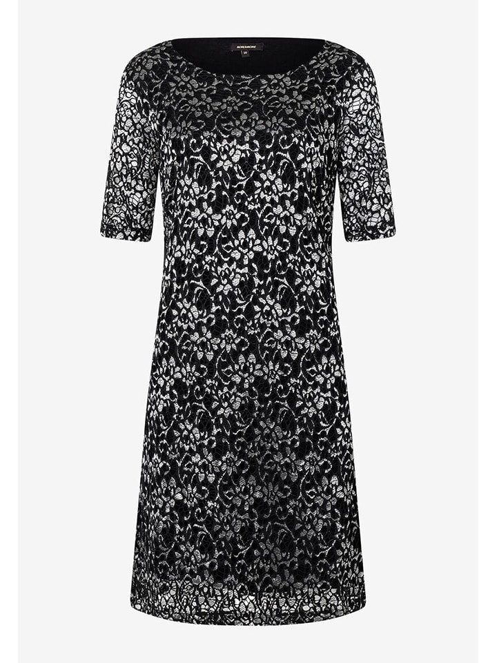 More & More Sukienka w kolorze czarno-szarym rozmiar: 40