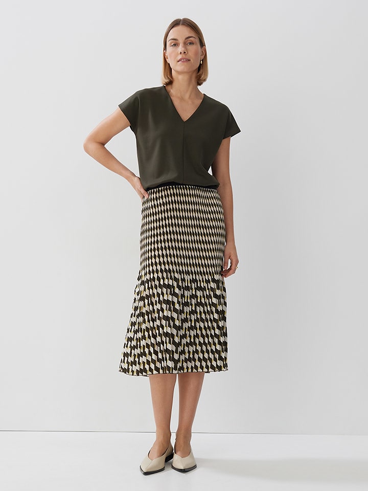 Someday Spódnica w kolorze czarno-biało-żółtym rozmiar: 34