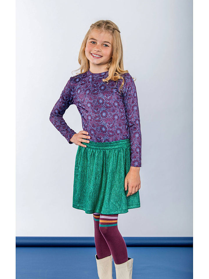 B.Nosy Sukienka "Day" w kolorze fioletowo-błękitno-zielonym rozmiar: 122