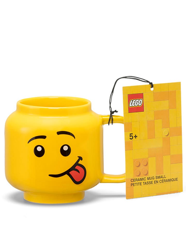 LEGO Kubek "Silly" w kolorze żółtym - 255 ml rozmiar: onesize