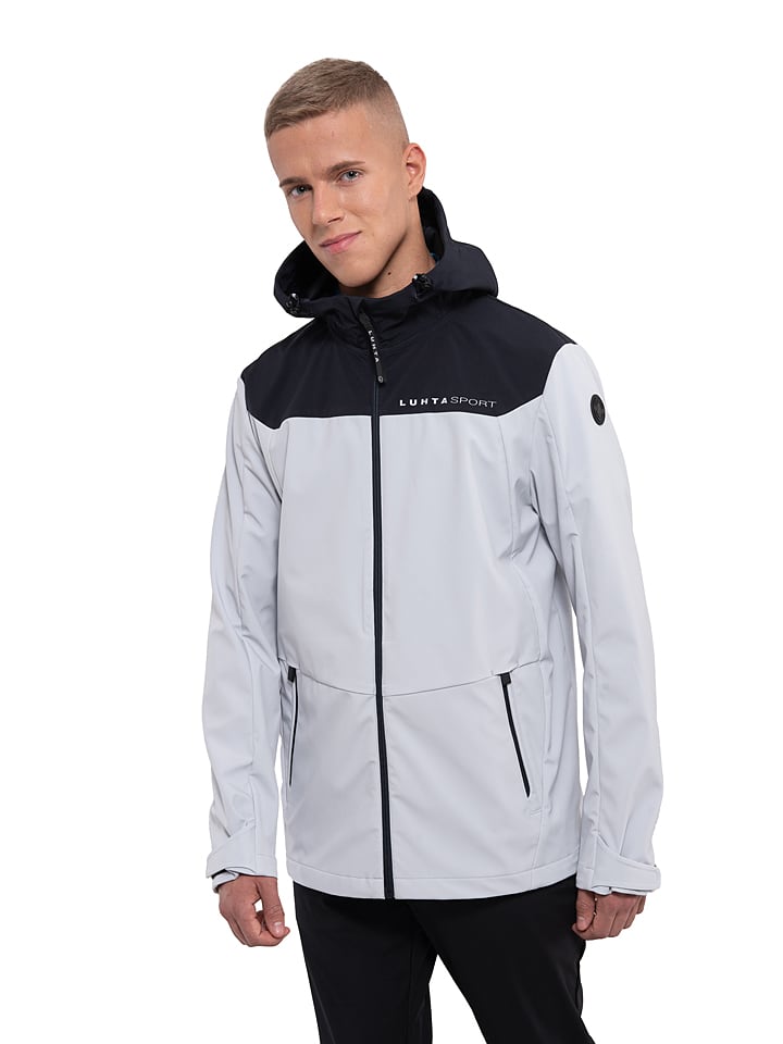 LUHTA Kurtka softshellowa "Jalassaari" w kolorze szarym rozmiar: 54