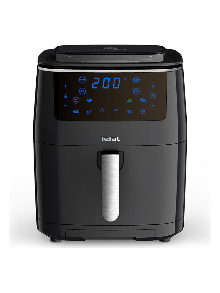 Tefal Frytkownica beztłuszczowa "Easy Fry Grill & Steam" w kolorze czarnym - 6,2 l rozmiar: onesize