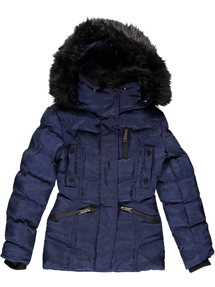 Geographical Norway Kurtka zimowa "Doctor" w kolorze granatowym rozmiar: 164