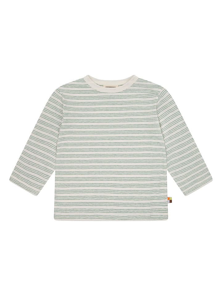 loud + proud Koszulka w kolorze kremowo-zielonym rozmiar: 98/104