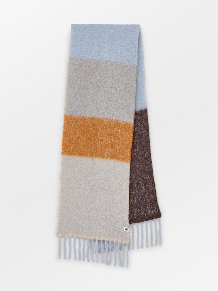 Becksöndergaard Szal w kolorze błękitno-brązowym - 200 x 35 cm rozmiar: onesize