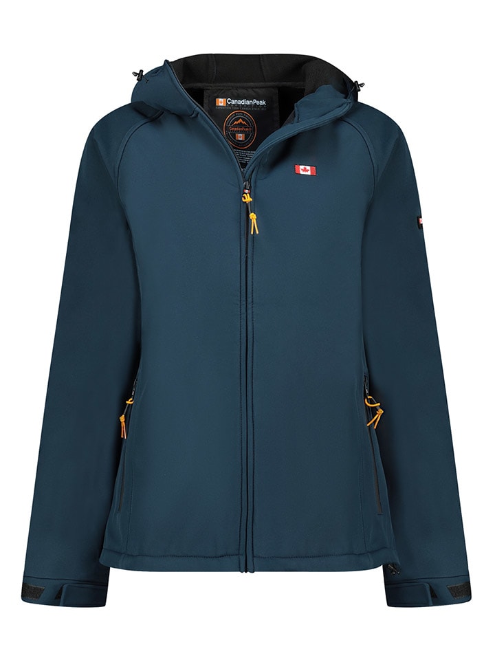 Canadian Peak Kurtka softshellowa "Tamilaloreak" w kolorze granatowym rozmiar: L