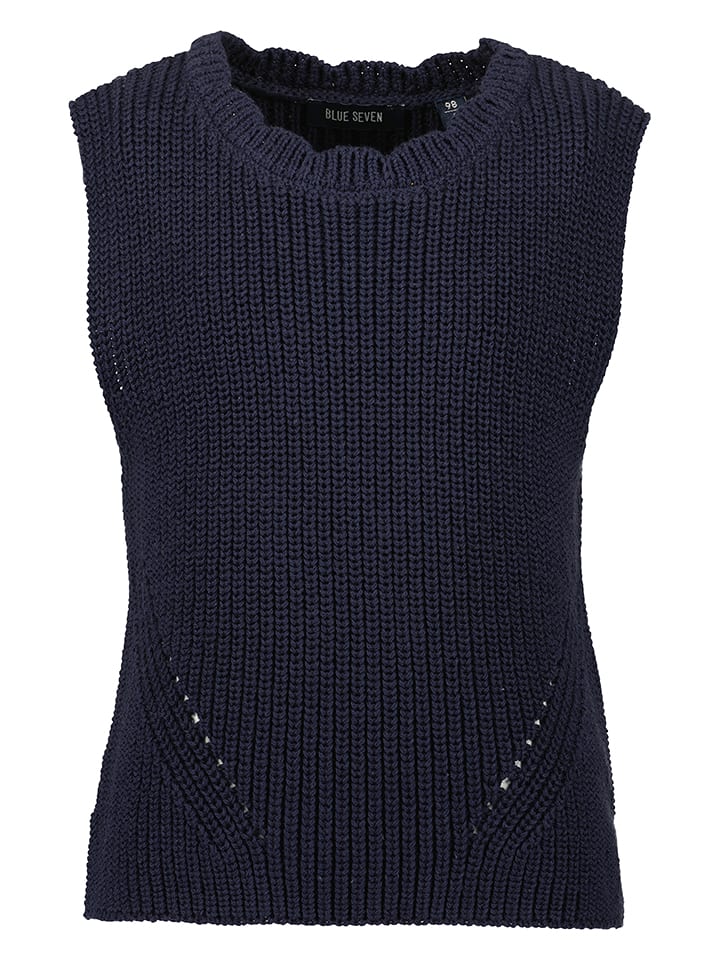 Blue Seven Bezrękawnik w kolorze granatowym rozmiar: 92