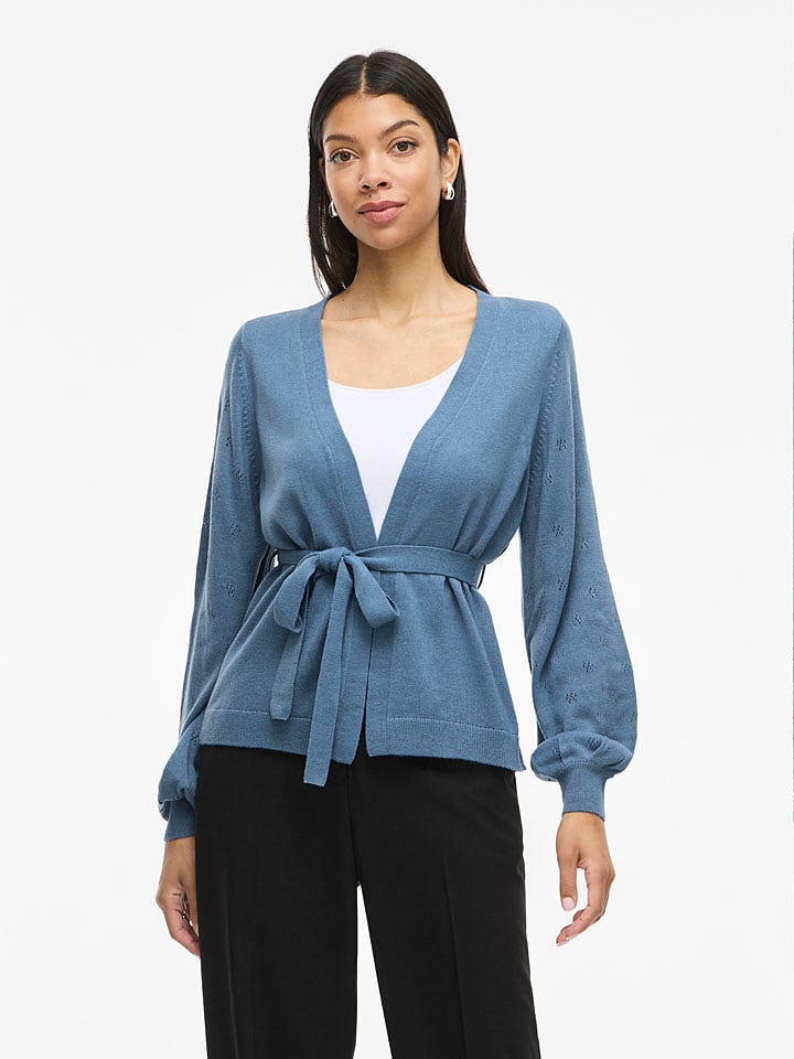 Vila Kardigan "Viava" w kolorze błękitnym rozmiar: L