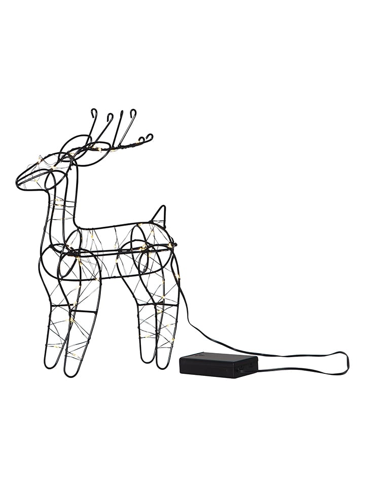 Best Season Dekoracja LED "Indy" w kolorze czarnym - 19,5 x 29,5 x 7 cm rozmiar: onesize