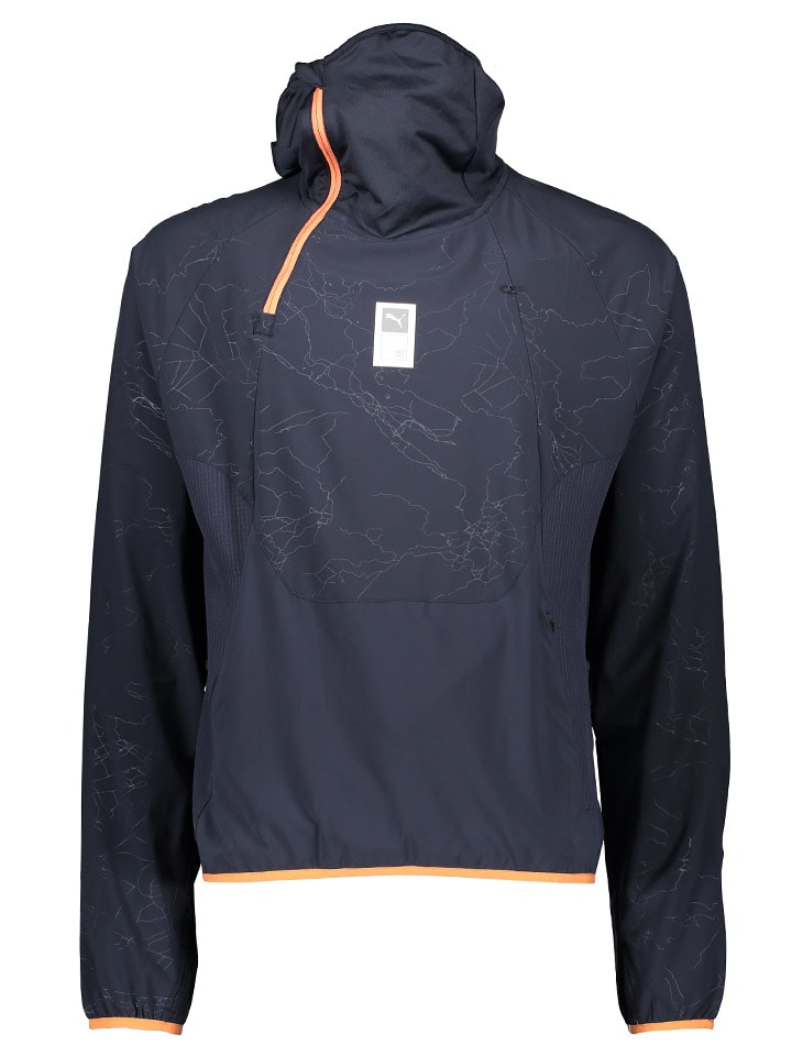 Puma Kurtka funkcyjna "Run First Mile" w kolorze granatowym rozmiar: M