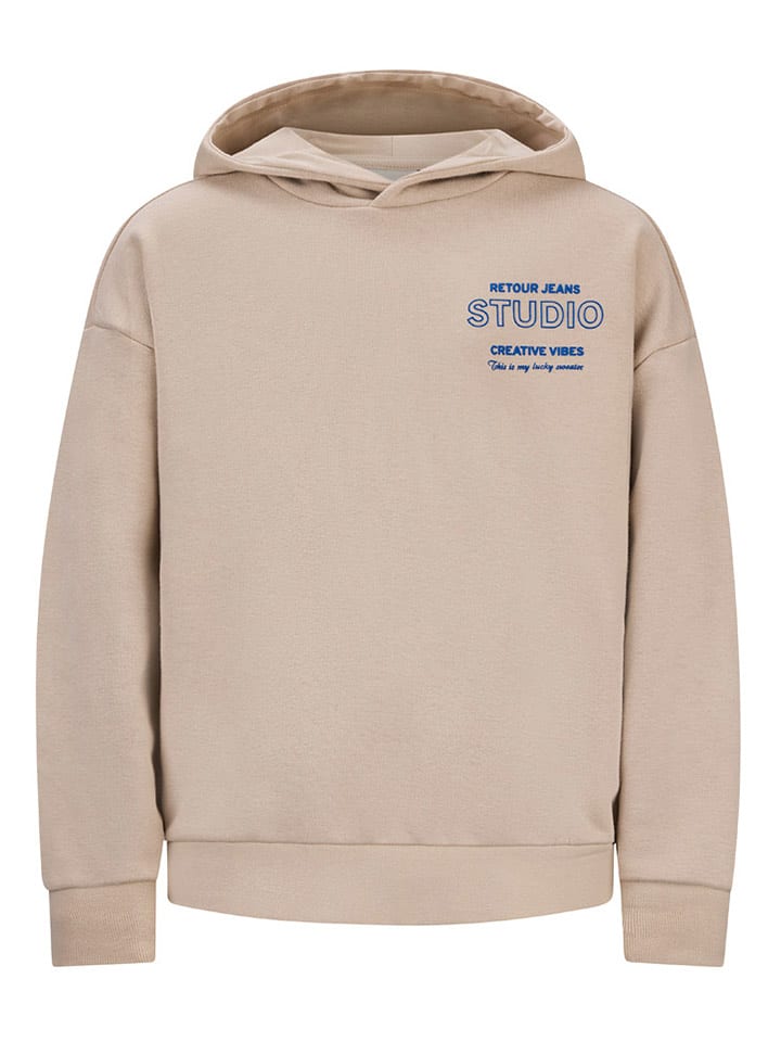 Retour Bluza "Marijn" w kolorze beżowym rozmiar: 170/176