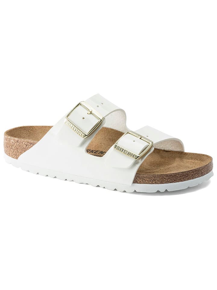 Birkenstock Klapki "Arizona" w kolorze białym rozmiar: 37