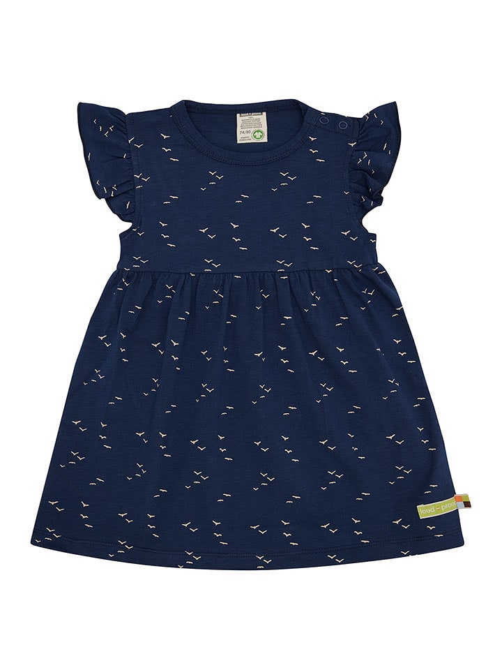 loud + proud Sukienka w kolorze granatowym rozmiar: 74/80