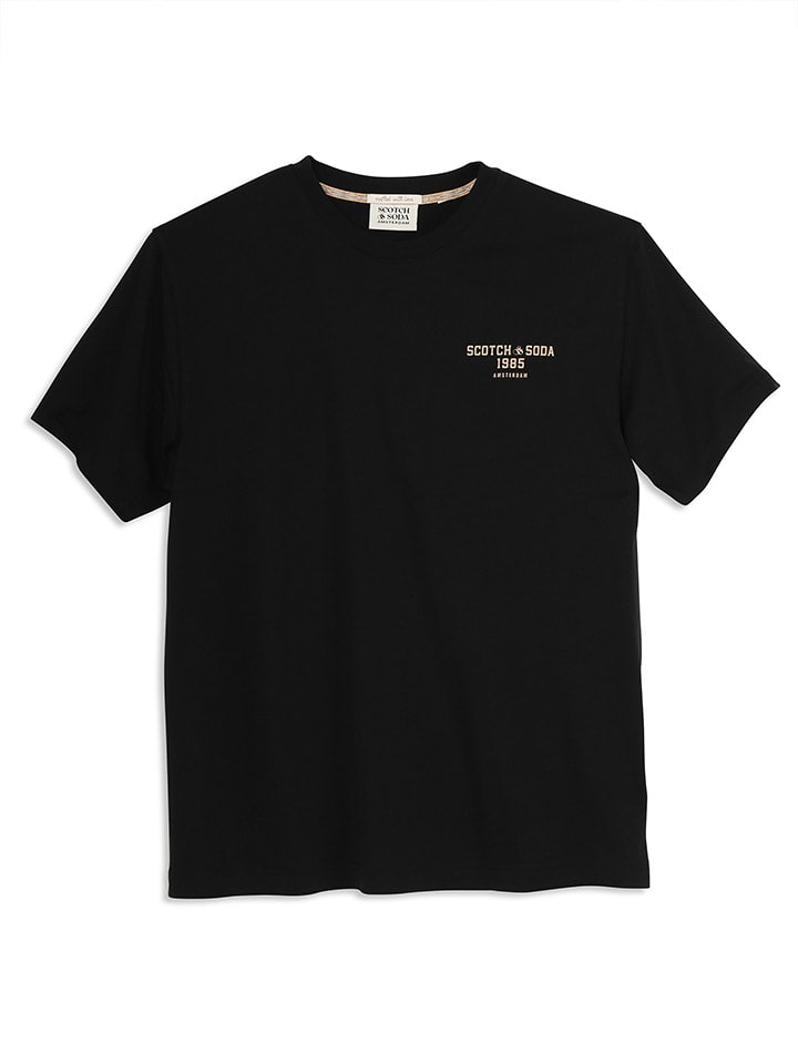 Scotch & Soda Koszulka w kolorze czarnym rozmiar: S
