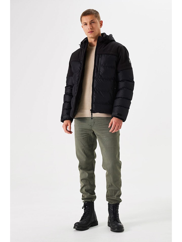 Garcia Kurtka pikowana w kolorze czarnym rozmiar: M