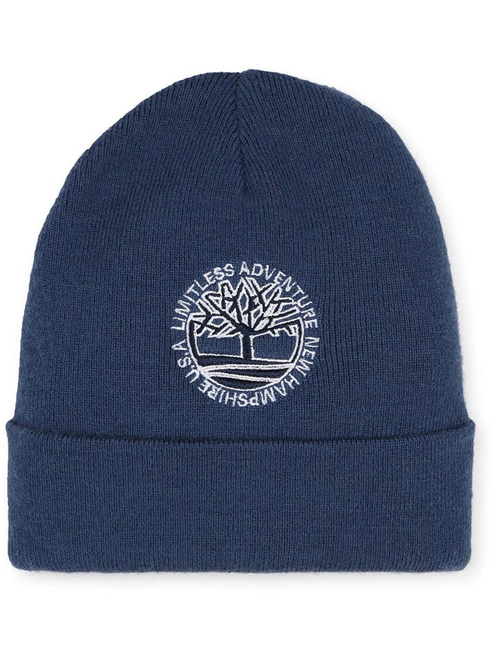 Timberland Czapka beanie w kolorze niebieskim rozmiar: 116-152