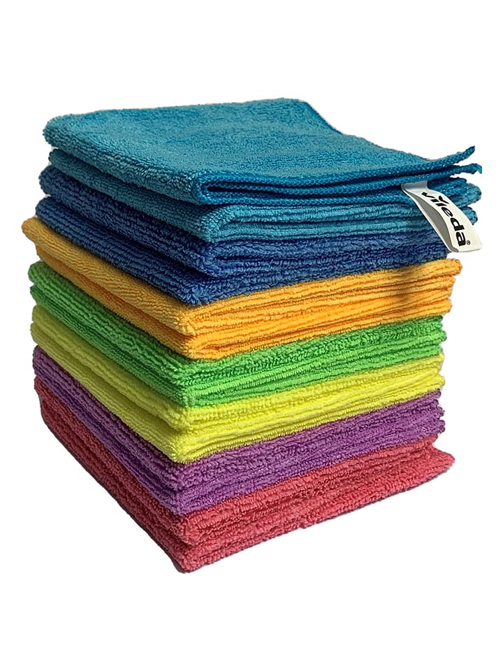 Vileda Ściereczki (14 szt.) "Colors" w różnych kolorach z mikrofibry rozmiar: onesize