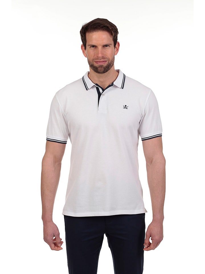 The Time of Bocha Koszulka polo w kolorze białym rozmiar: L