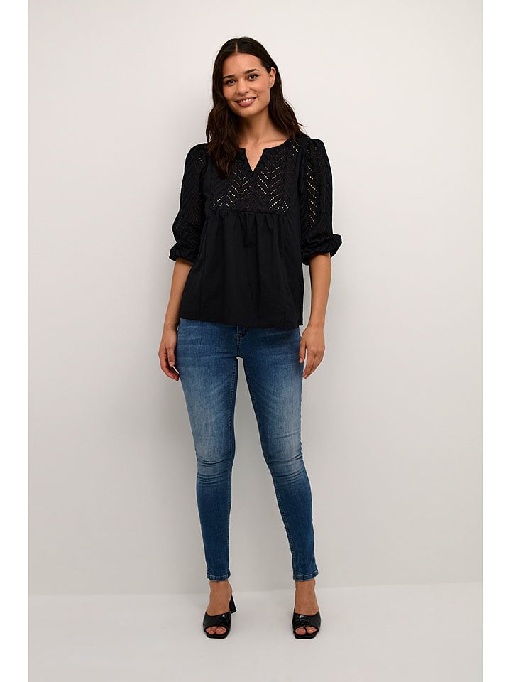 CULTURE Bluzka w kolorze czarnym rozmiar: XL