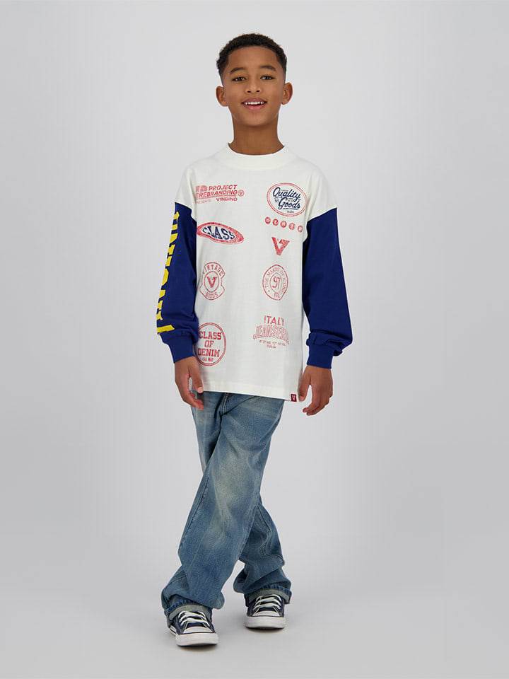 Vingino Koszulka "Hearly" w kolorze białym rozmiar: 140