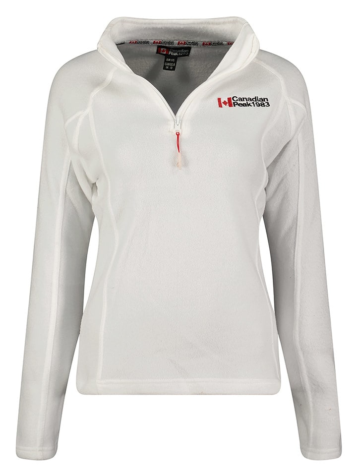 Canadian Peak Kurtka polarowa "Tugeak" w kolorze białym rozmiar: XL