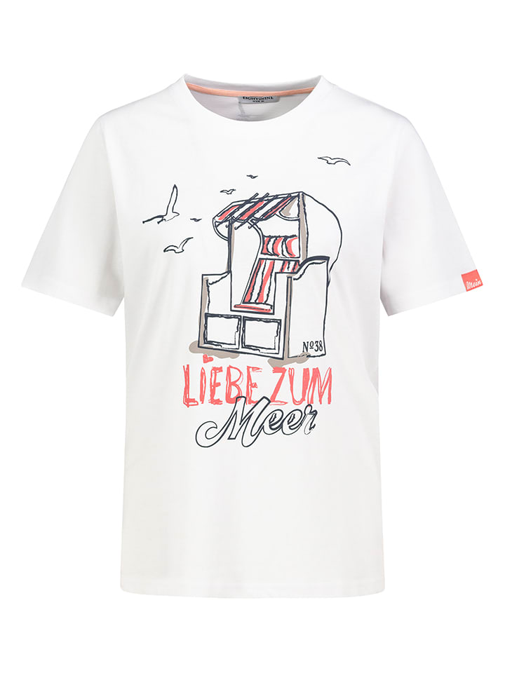 Eight2Nine Koszulka w kolorze białym rozmiar: M