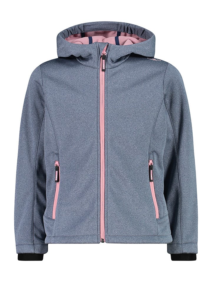 CMP Kurtka softshellowa w kolorze szarym rozmiar: 140