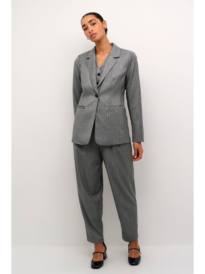 Kaffe Spodnie w kolorze szarym rozmiar: 38