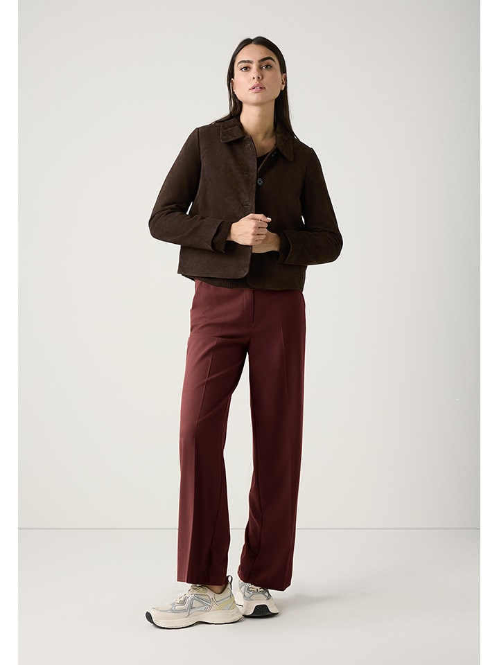 More & More Sweter w kolorze ciemnobrązowym rozmiar: 34