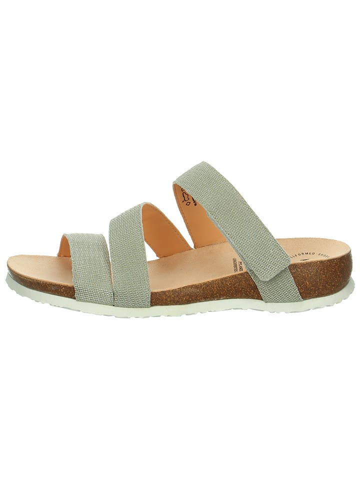 Think! Klapki "Julia" w kolorze miętowym rozmiar: 41