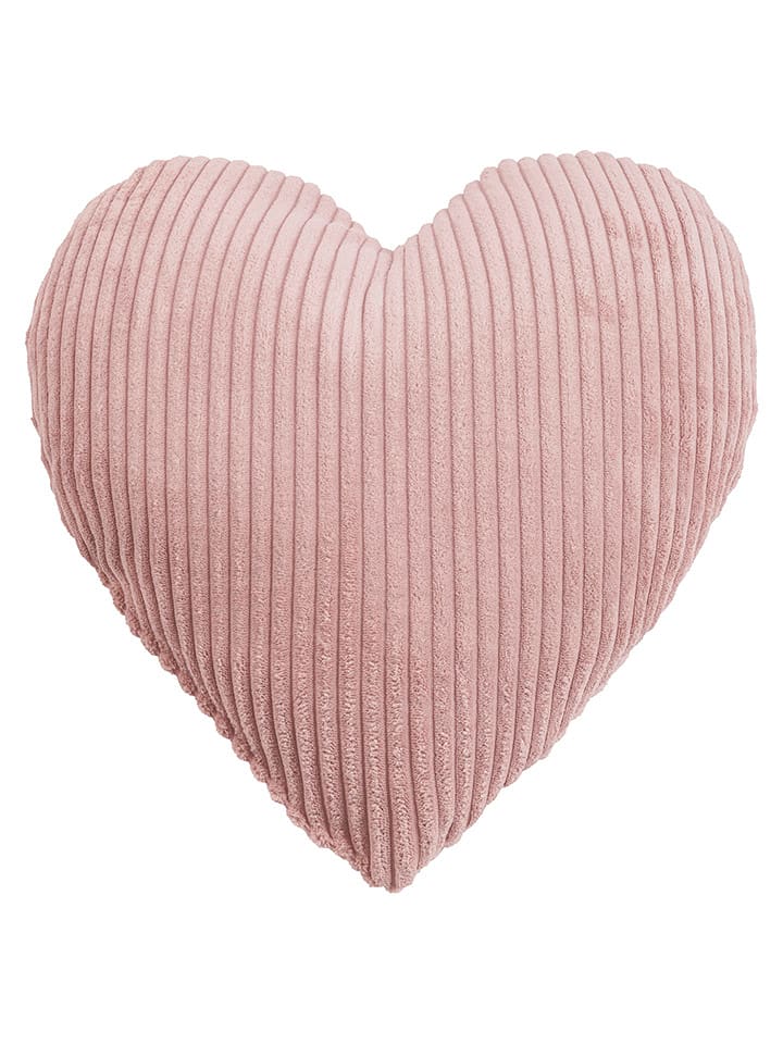 Magma Heimtex Poduszka "Shara" w kolorze jasnoróżowym - 43 x 43 cm rozmiar: onesize