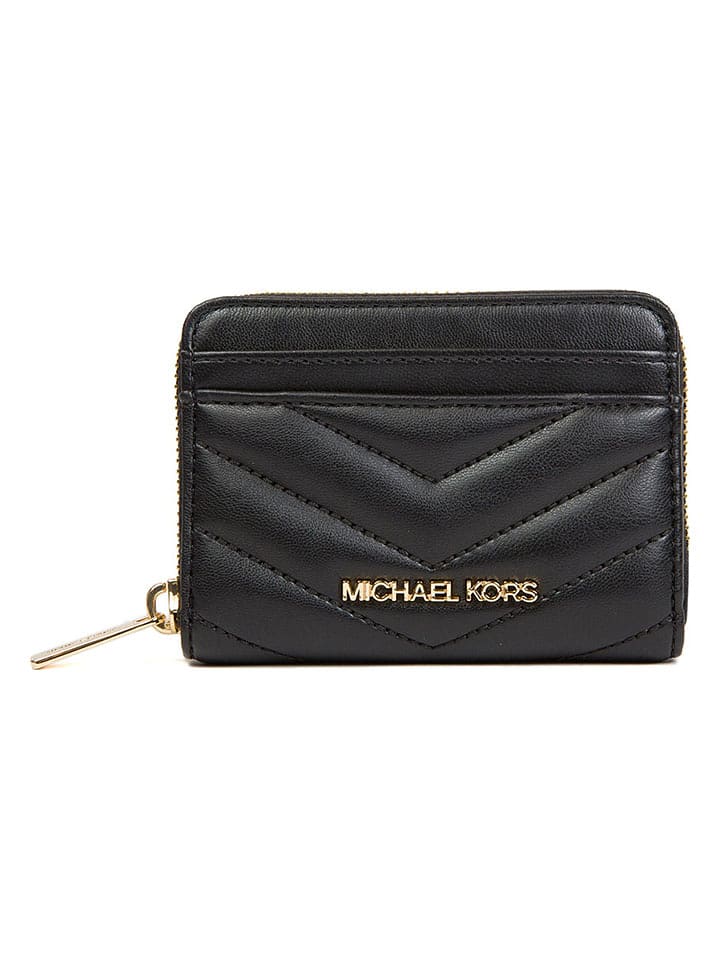 Michael Kors Portfel w kolorze czarnym - 12 x 9 x 2 cm rozmiar: onesize
