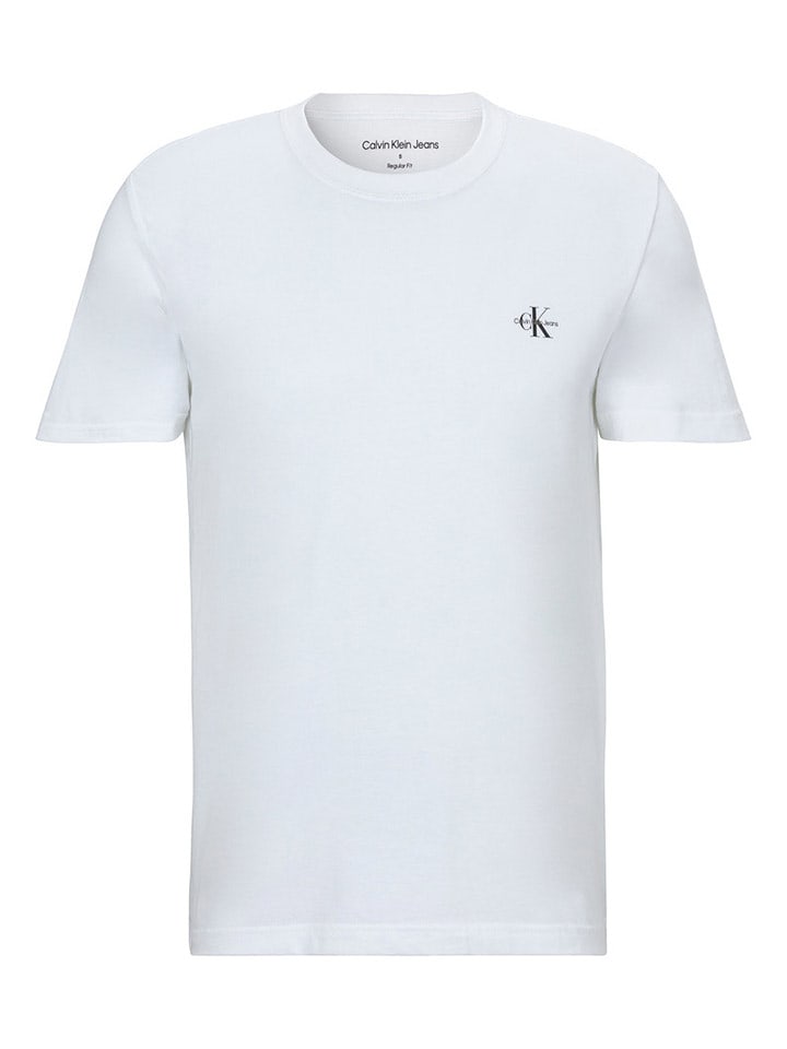 CALVIN KLEIN JEANS Koszulka w kolorze białym rozmiar: M