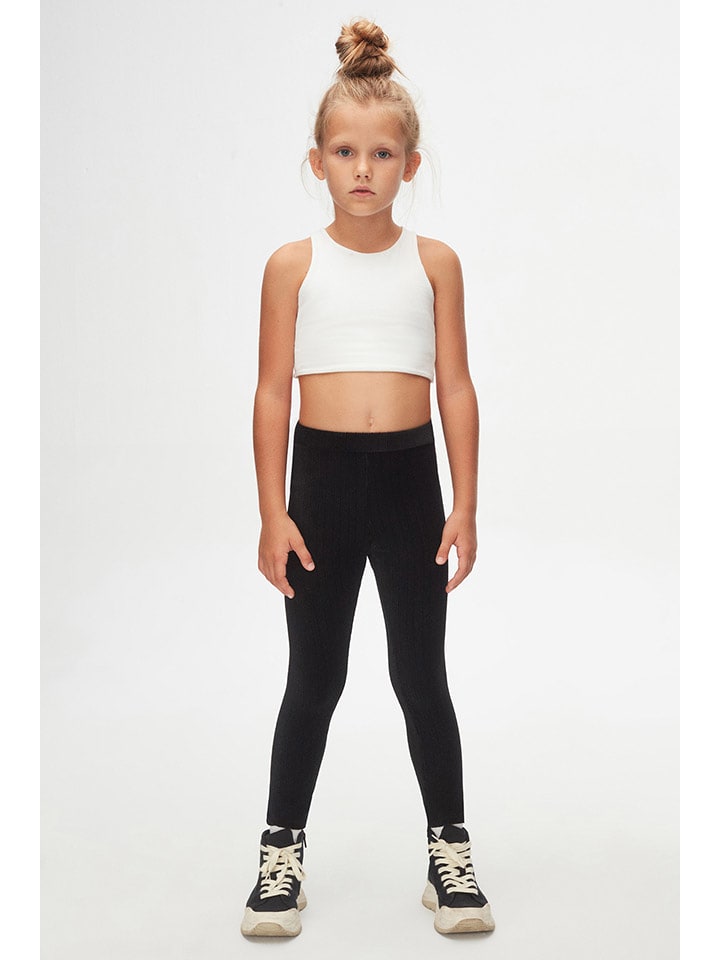 lovetti Legginsy w kolorze czarnym rozmiar: 134