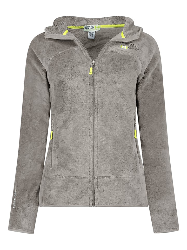 Canadian Peak Kurtka polarowa "Upaloodeak" w kolorze szarym rozmiar: 164