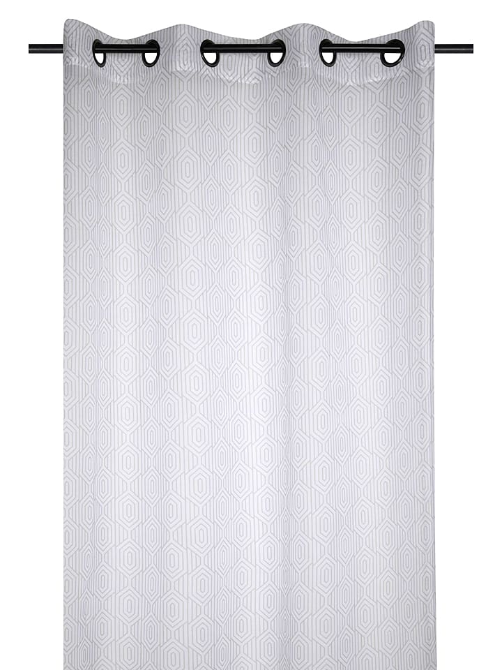 STOF France Zasłona "Houston" w kolorze białym - 260 x 140 cm rozmiar: onesize