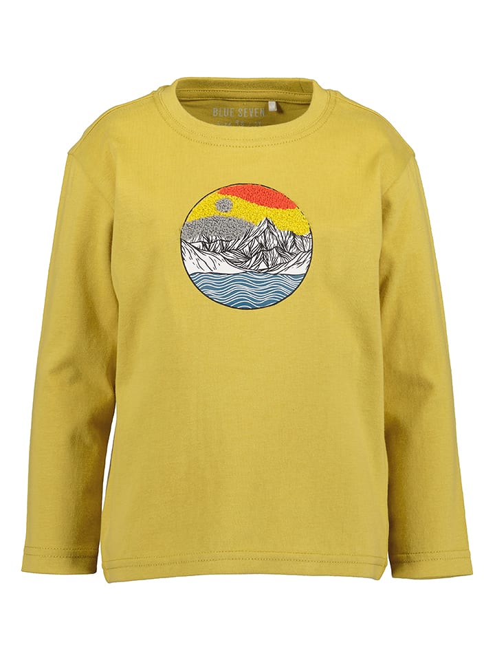 Blue Seven Koszulka w kolorze żółtym rozmiar: 92