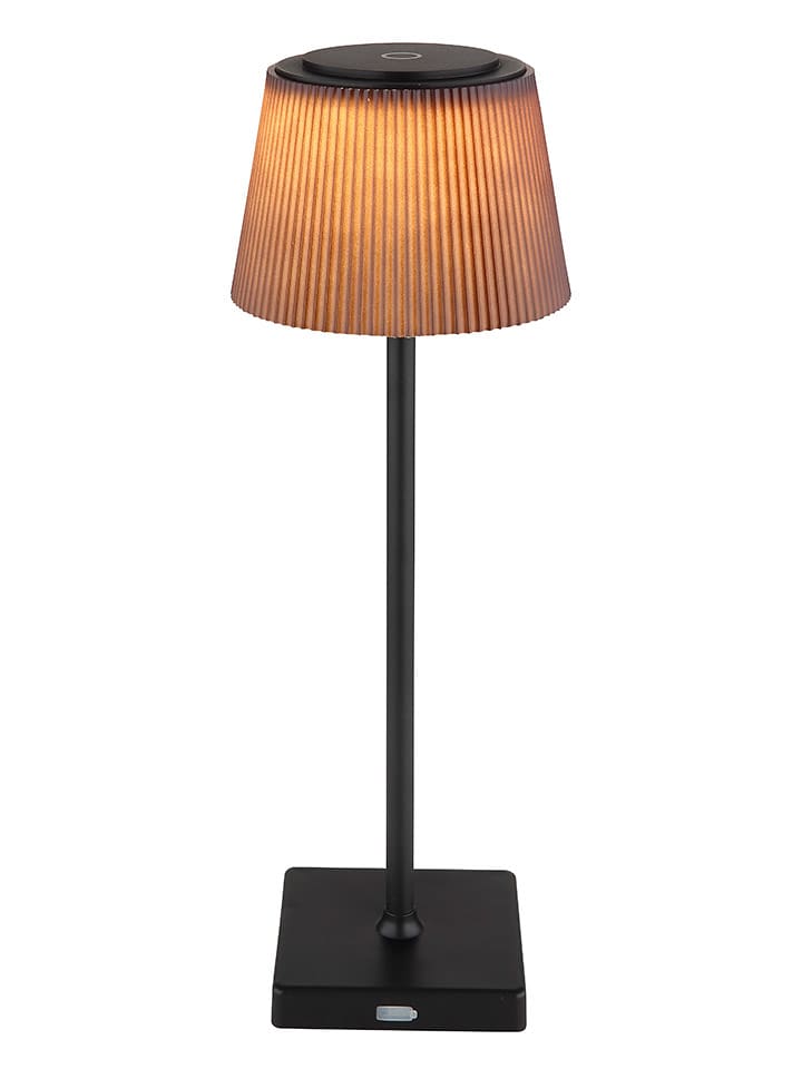 Globo lighting Lampa stołowa LED w kolorze czarnym - 10 x 38 x 10 cm rozmiar: onesize