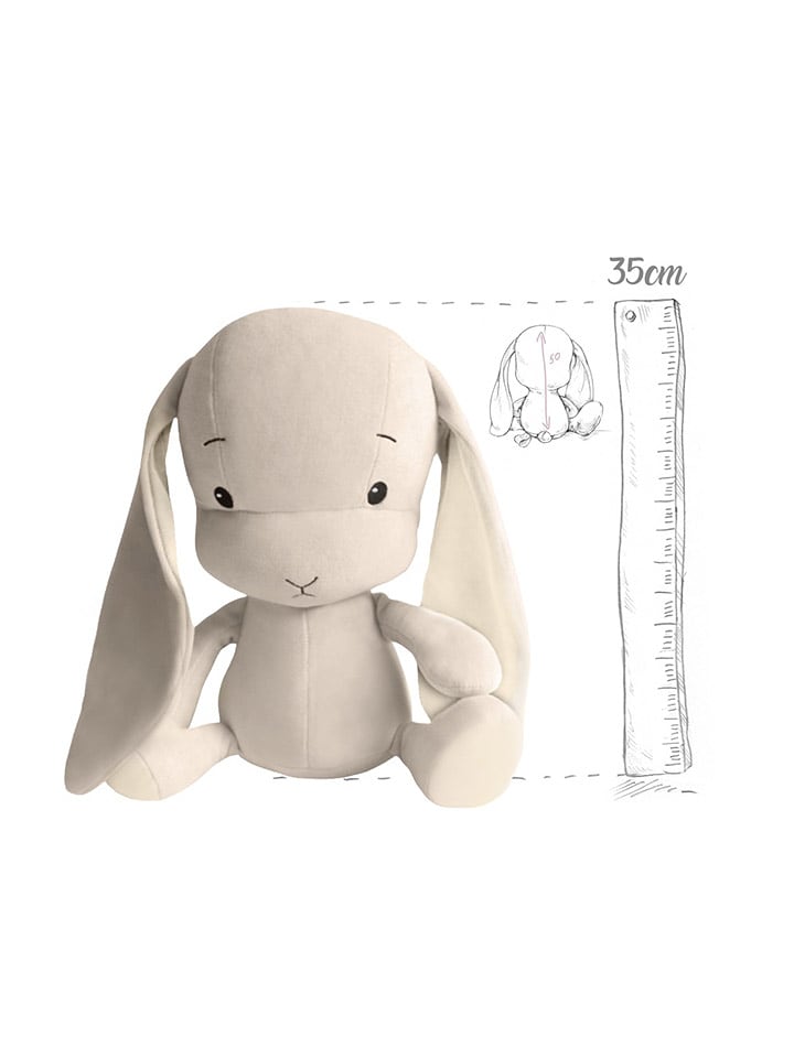 Effiki Przytulanka "Królik" w kolorze beżowym rozmiar: 35 cm
