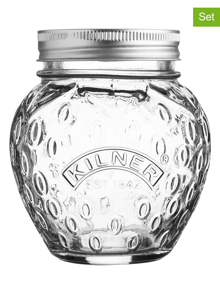 Kilner Słoiki (2 szt.) na przetwory - 400 ml rozmiar: onesize