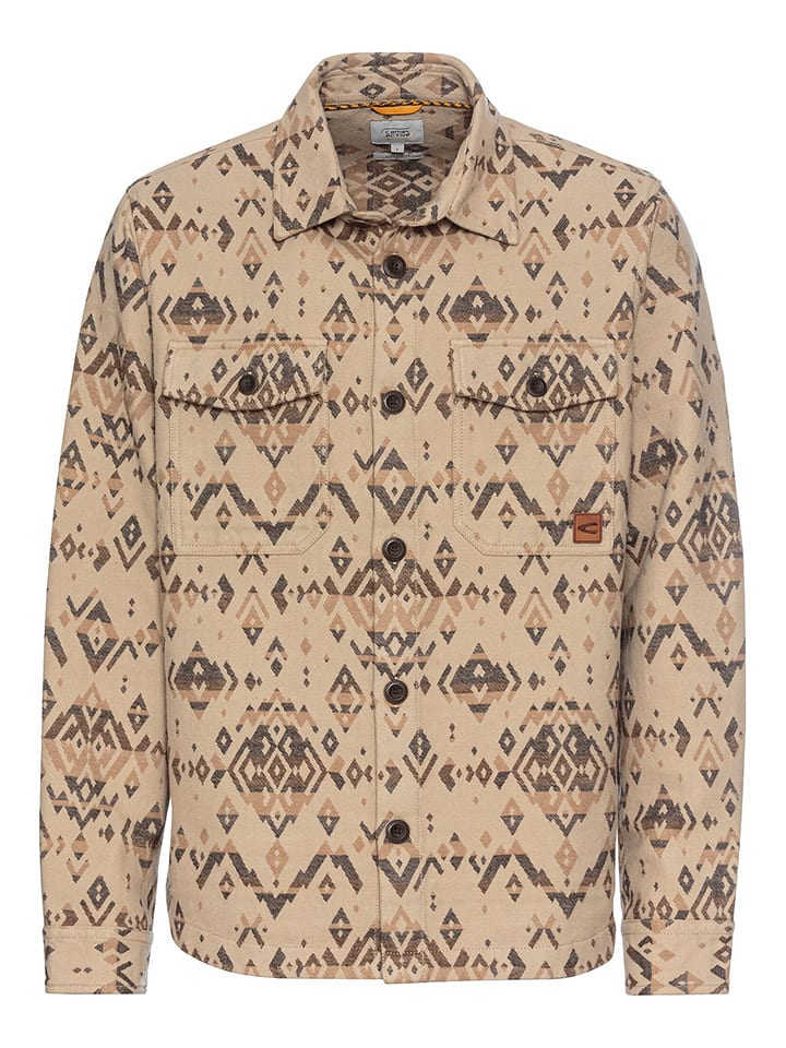 Camel Active Koszula w kolorze beżowym rozmiar: XL