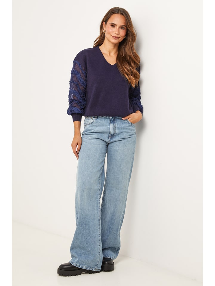 Soft Cashmere Sweter w kolorze fioletowym rozmiar: 38/40