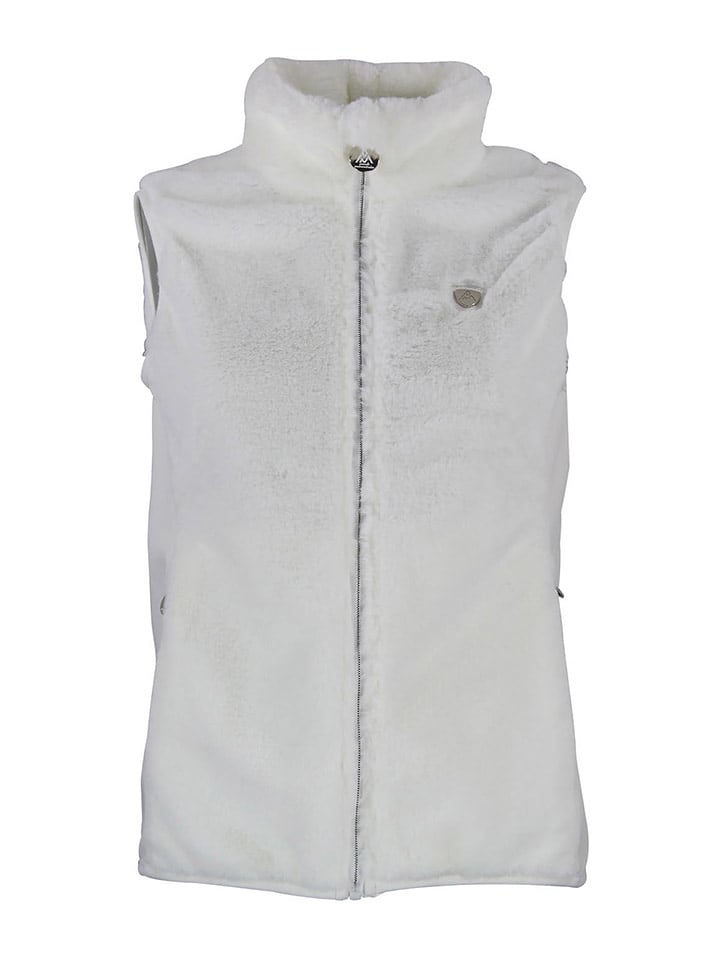 Peak Mountain Kamizelka polarowa "Avril" w kolorze kremowym rozmiar: L