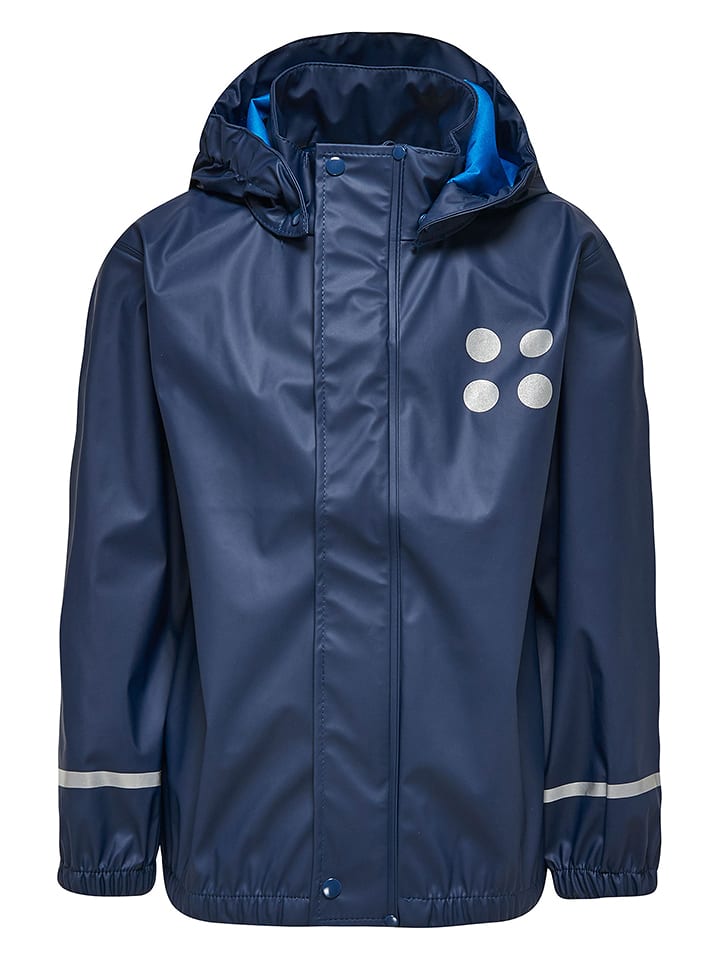 LEGO Kurtka przeciwdeszczowa "Jonathan" w kolorze granatowym rozmiar: 116