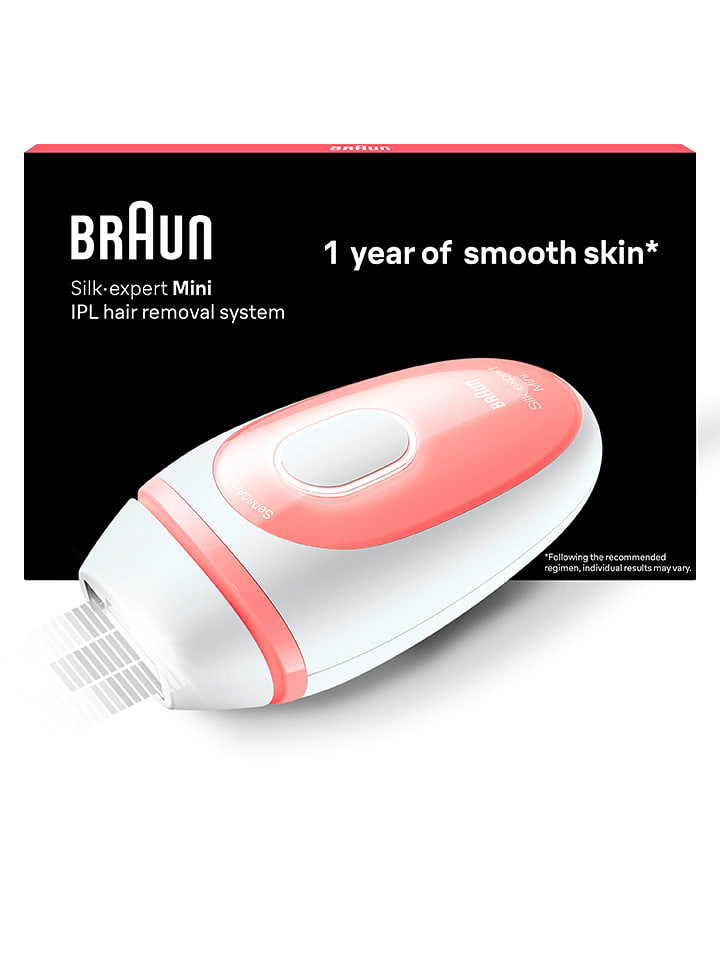 Braun Depilator IPL "Silk-expert Pro IPL PL1000" w kolorze biało-różowym rozmiar: onesize
