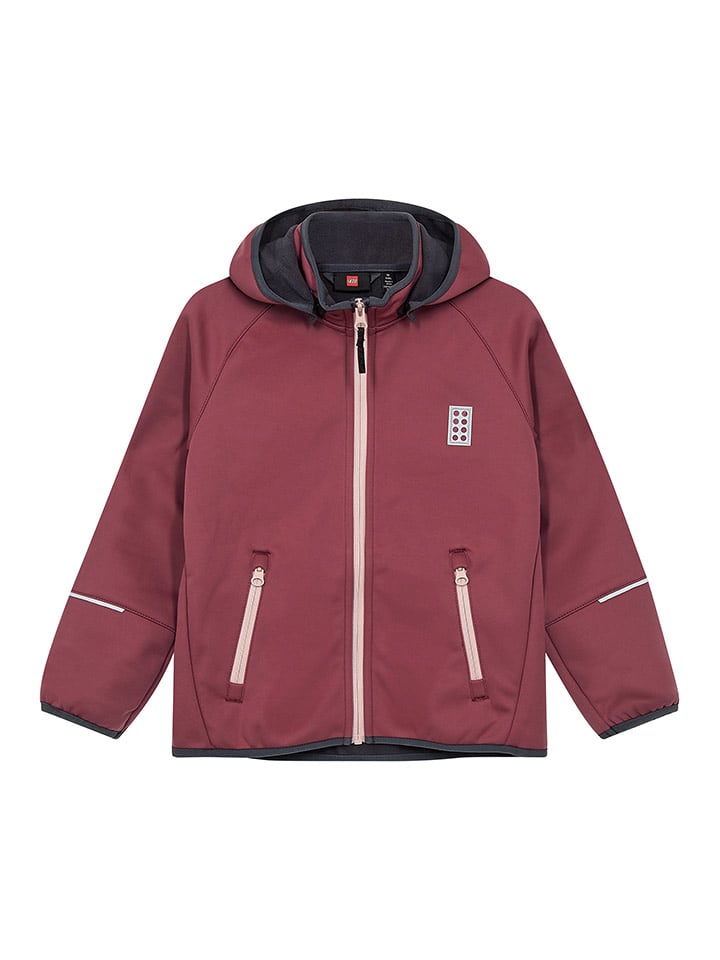 LEGO Kurtka softshellowa w kolorze czerwonym rozmiar: 146