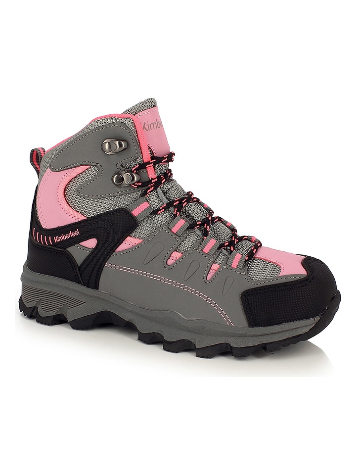 Kimberfeel Buty trekkingowe "Climb" w kolorze jasnoróżowo-szarym rozmiar: 38