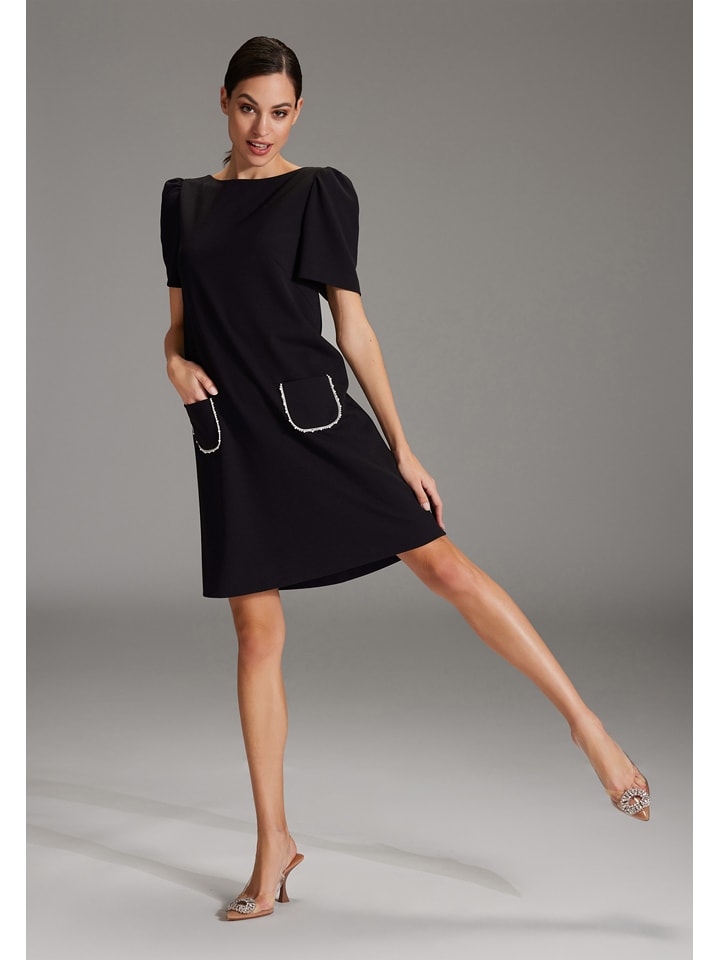 SWING Sukienka w kolorze czarnym rozmiar: 34