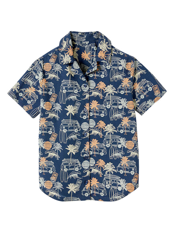 vertbaudet Koszula w kolorze granatowym rozmiar: 86