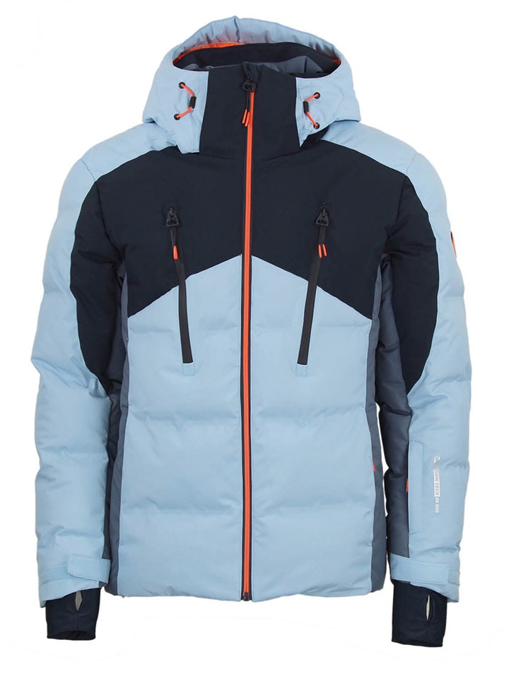 Peak Mountain Kurtka narciarska "Cordiere" w kolorze błękitno-granatowym rozmiar: XXL